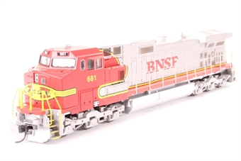 Dash 9-44CW GE 681 of the BNSF
