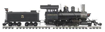 Consolidation 2-8-0 #5 of the Deadwood Central Railroad