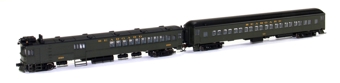 EMC Electric Doodlebug with Trailer Coach, Seaboard #2023/820 - digital fitted
