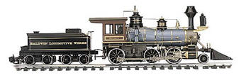 2-6-0 American mogul steam loco "Baldwin Locomotive Works"