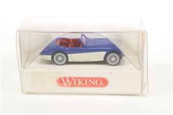 Austin Healey 3000 in Blue and White