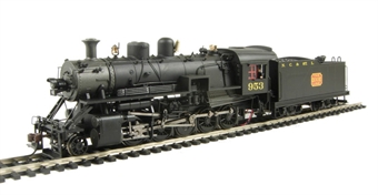 American 2-10-0 Russian decapod loco in