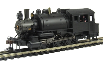 0-6-0 Saddle tank Locomotive - DCC On Board Painted, Unlettered (black)