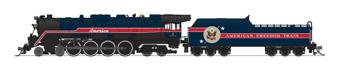 T1 4-8-4 1 in Freedom Train colours