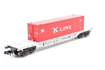 Container Wagon "K Line" of the DB