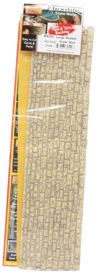 Flexible adhesive walling sheet - large random stone - 340mm x 85mm