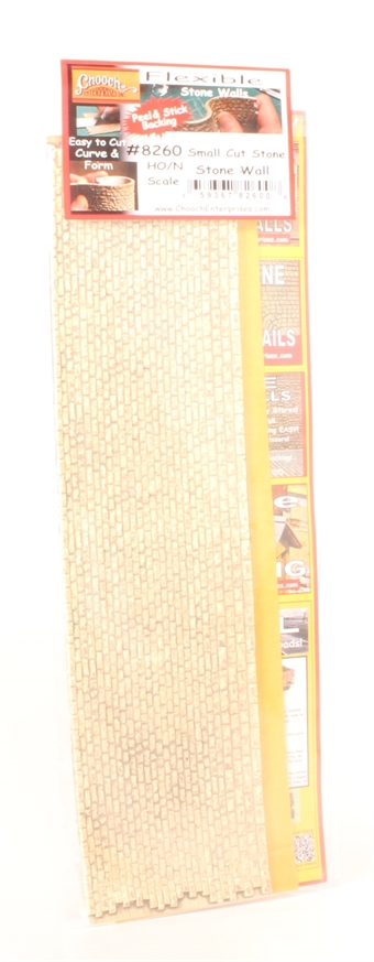 Flexible adhesive walling sheet - small cut stone - 340mm x 85mm