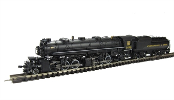 Mallet 2-6-6-2 1436 of the Chesapeake & Ohio - digital fitted