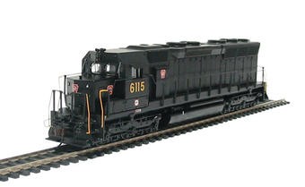 SD45 EMD 6115 of the Pennsylvania Railroad 