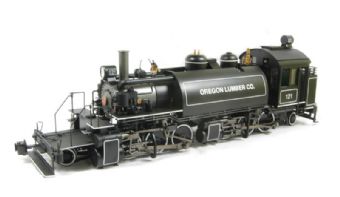 Baldwin 2-6-6-2 articulated saddle tank 121 of the Oregon Lumber Co.