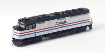 F40PH EMD Phase III 206 of Amtrak - ditch lights 