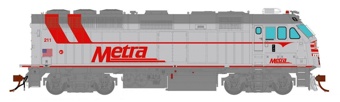 F40PHM-2 EMD 211 of Metra