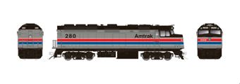 F40PH EMD 284 of Amtrak - digital sound fitted