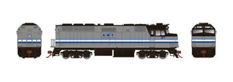 F40PH EMD 271 of Amtrak - digital sound fitted