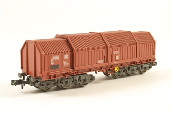 Telescopic covered wagon, type Sahimms900 of the DB