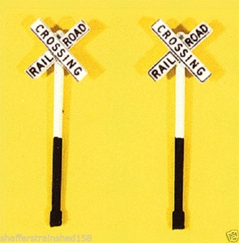Custom Deluxe Railroad Crossbuck Signs