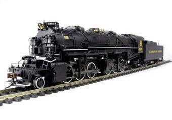 American USRA 2-6-6-2 articulated steam locomotive 1521 & tender in "Chesapeake & Ohio" livery (DCC Sound on board)