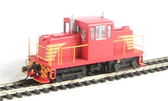 45-tonner GE - red with yellow handrails