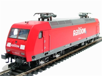 Class BR 145 063-4 of the DB AG in  "Railion" livery