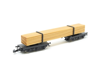Lumber Car With Load
