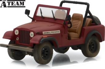 1981 CJ-7 Jeep, The A Team