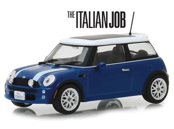 The Italian Job 2003 Mini Cooper (Blue)