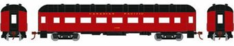 60' Arch Roof passenger Coach in Canadian Pacific Maroon #1339