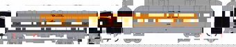 60' Arch Roof passenger Coach in Denver & Rio Grande Western Orange & Silver 4-Stripe #1009