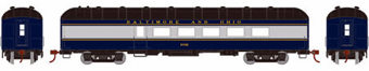 60' Arch Roof passenger Diner in Baltimore & Ohio Blue & Gray #1032