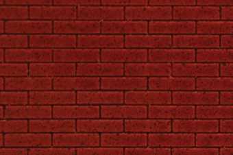 Dark Red Flexible Brick Sheets, Large Brick Paver (2)
