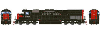 EMD SD45T-2 9264 of the Cotton Belt (SSW) 