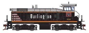 SW1000 EMD 9320 of the Chicago, Burlington & Quincy