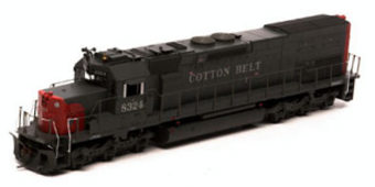 EMD SD40T-2 of the Cotton Belt (SSW) 8324 - digital sound fitted