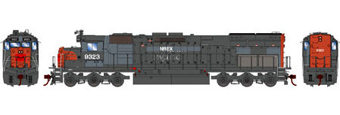 EMD SD45T-2 9323 of the NREX (ex-SP) - digital sound fitted