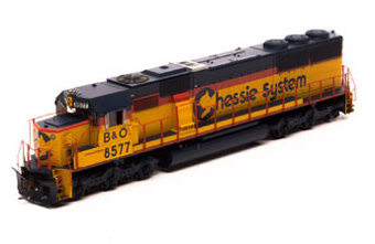 EMD SD50 8577 of the Chessie System (B&O) 