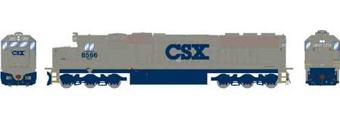 EMD SD50 8566 of CSX (Stealth) - digital sound fitted