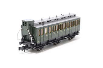 3rd Class Compartment Coach with Brakeman's cab of the SNCF