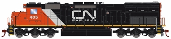 SD45T-2 EMD 405 of the Canadian National - digital sound fitted