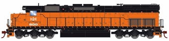 SD45T-2 EMD 900 of the Bessemer & Lake Erie - digital sound fitted