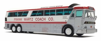 1970 MCI MC-7 Coach Bus, Martz Trailways