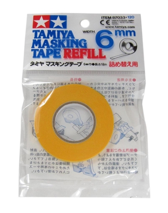 Masking Tape 6mm refill