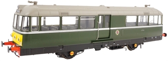 Waggon und Maschinenbau Railbus E79961 in BR green with larger yellow panels