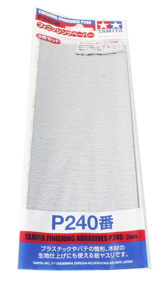 Finishing Abrasive P240