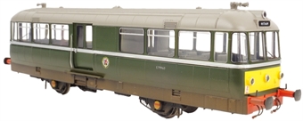 Waggon und Maschinenbau Railbus E79960 in BR green with small yellow panels - weathered
