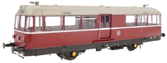 Waggon und Maschinenbau Railbus 64 in Keighley and Worth Valley Railway red - as preserved