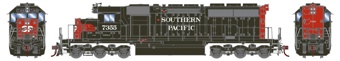 SD40R EMD 7355 of the Southern Pacific - digital sound fitted