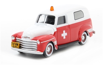 Chevrolet Panel Van 1950's Ambulance