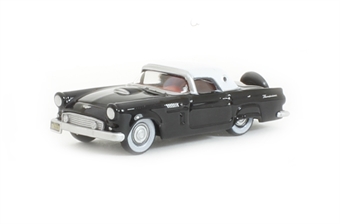 1956 Ford Thunderbird Raven Black & Colonial White