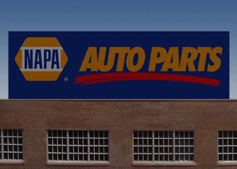 Large Napa Billboard, Animated Neon Style Sign Kit