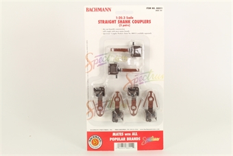 Straight Shank Couplers (3Pr/Card)